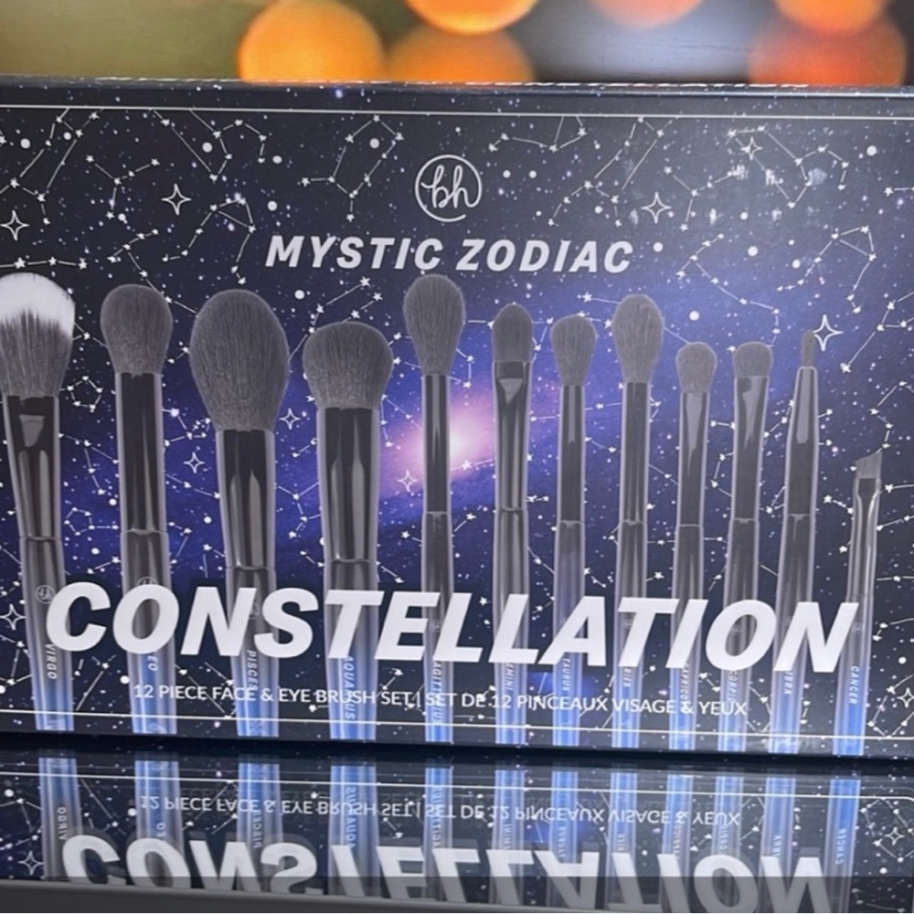 NWT BH Cosmetics Mystic Zodiac Constellation Brush Set